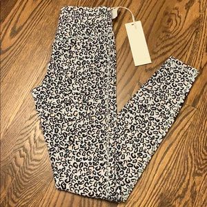 NWT Varley Leopard Leggings